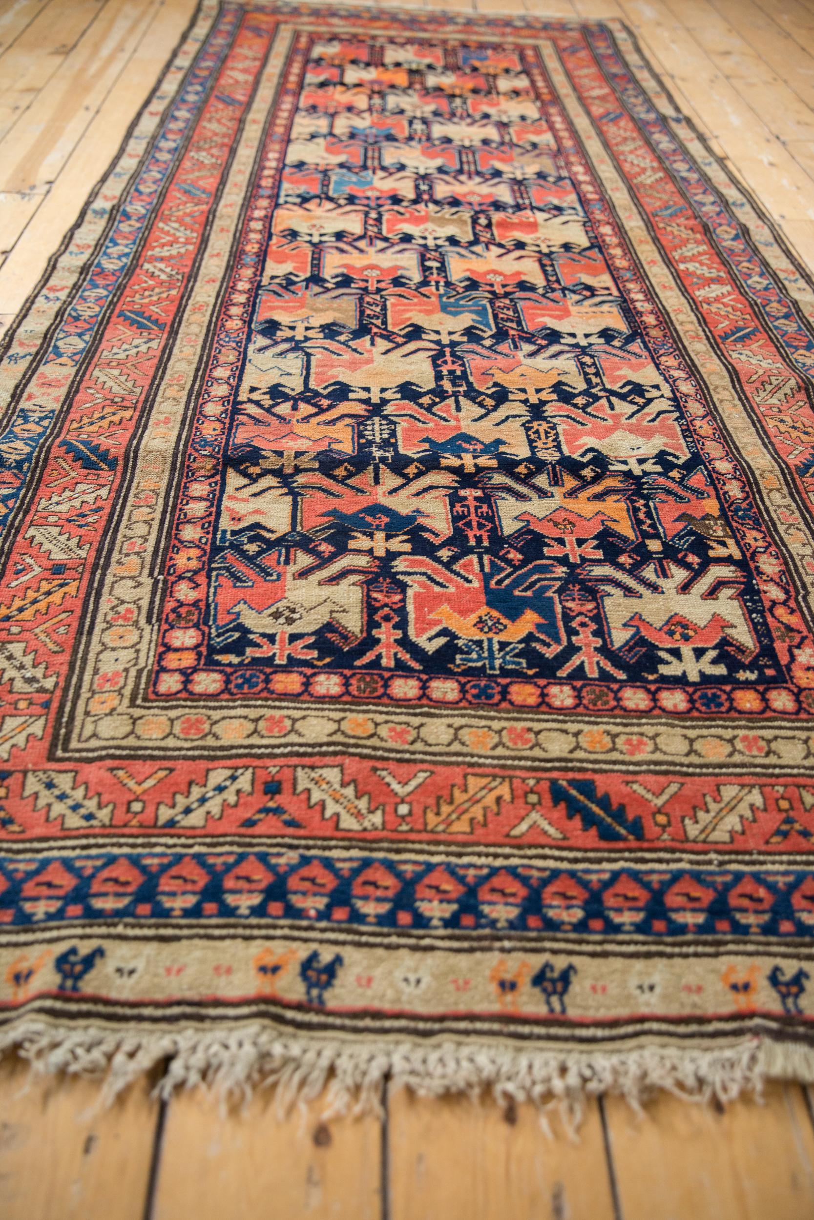 Armenian Antique Fine Karabagh Rug Runner For Sale