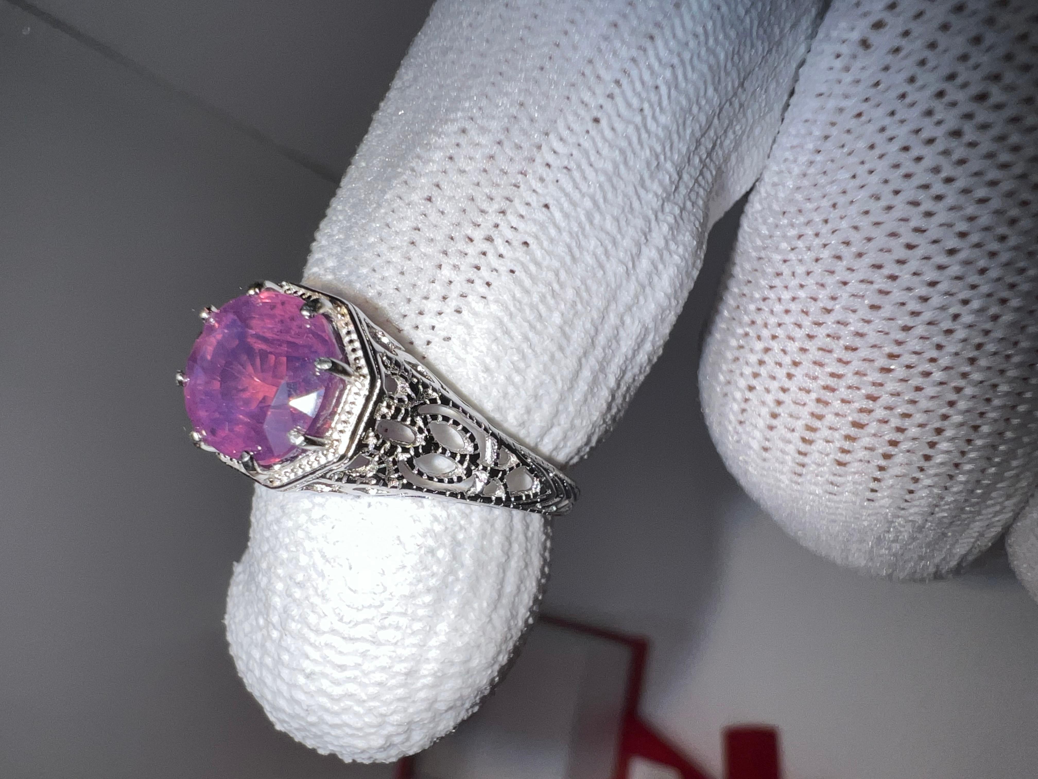 purple kashmir sapphire