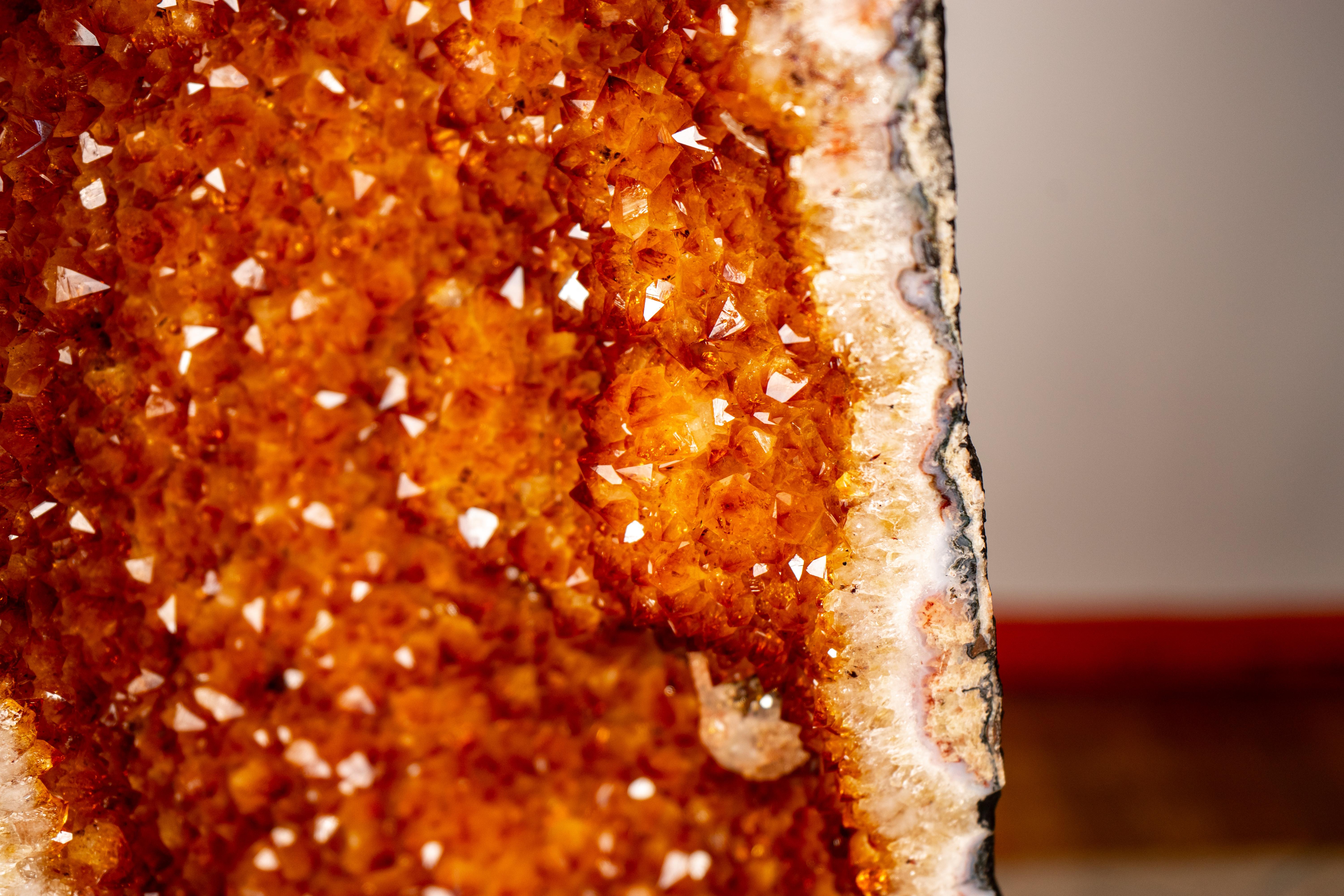 3.6 Ft Large Citrine Geode Cathedral For Sale 1
