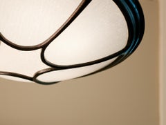 Sapphire Dome Pendant 36 inch