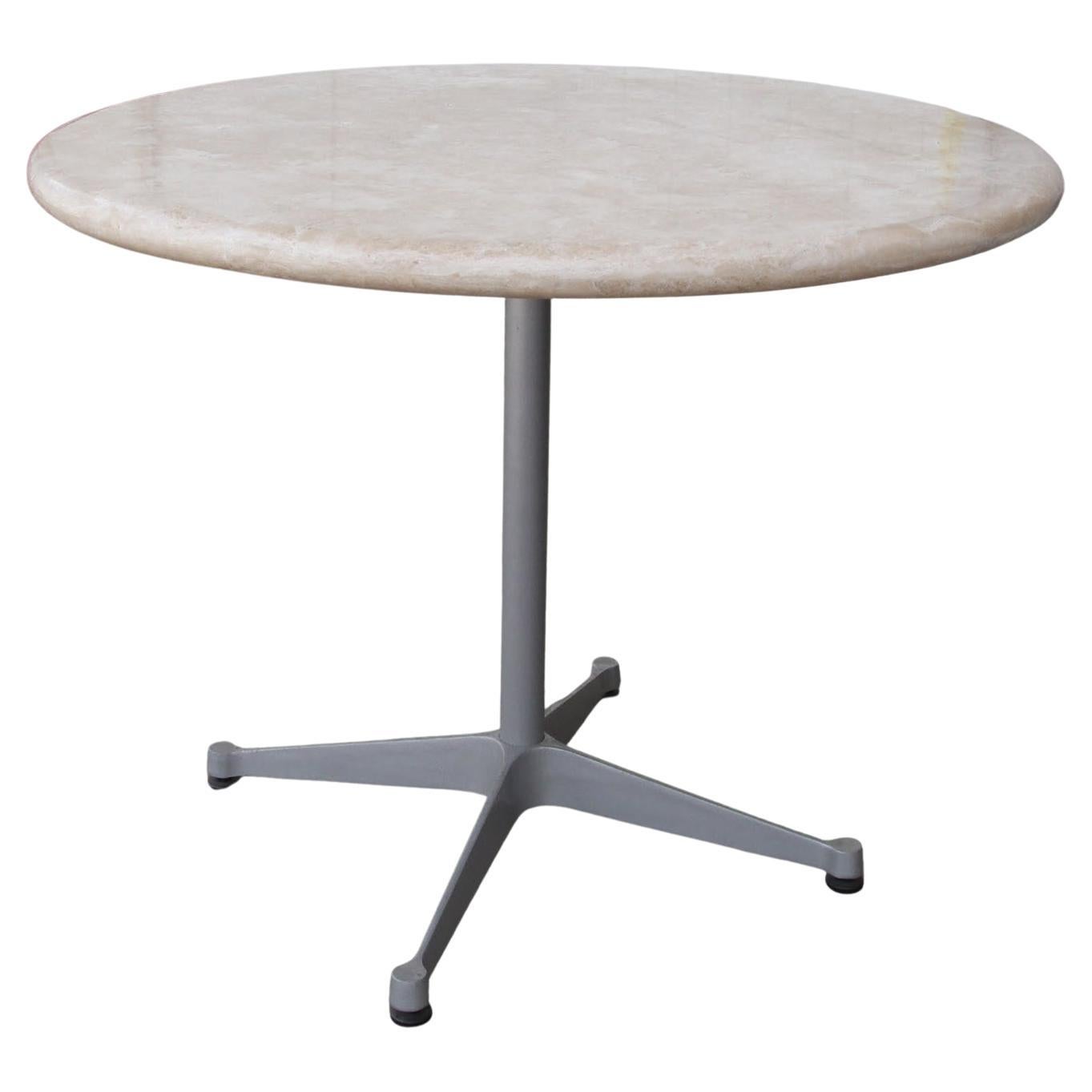 Marble Herman Miller Dining Table For Sale