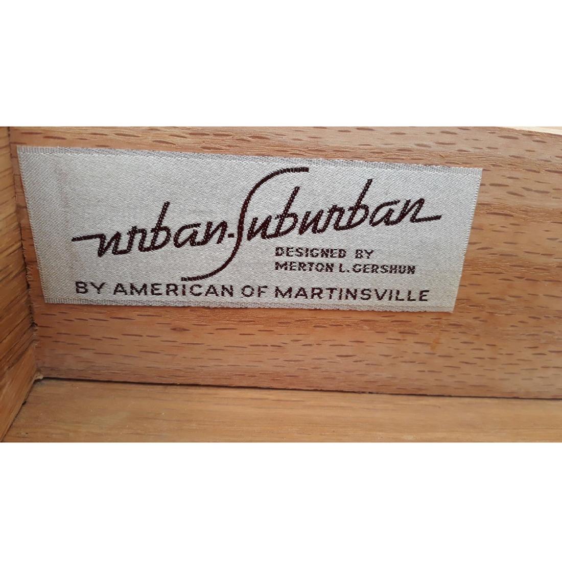 Mid-20th Century Merton Gershun American of Martinsville Urban Suburban Dresser