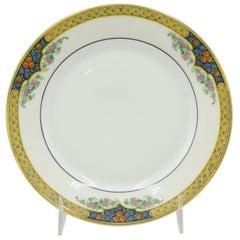 37-Piece French Victorian Limoges Porcelain Dinner Set