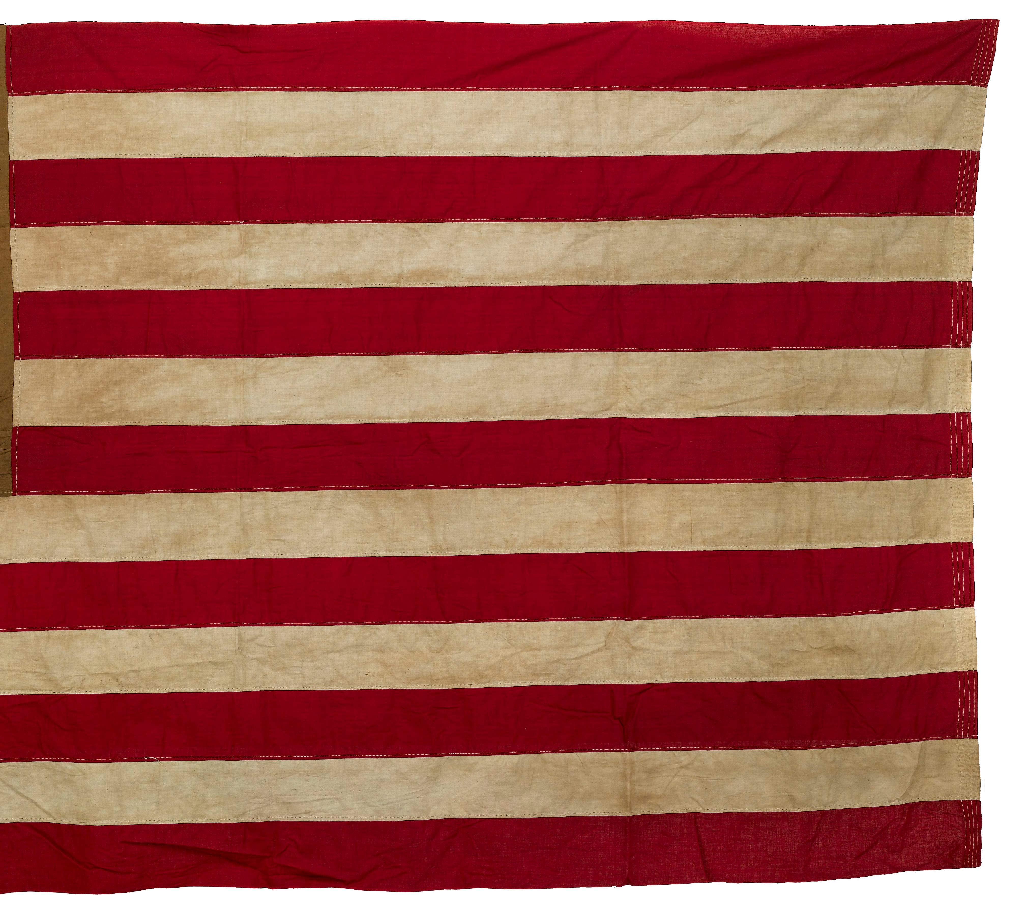 36-Star Civil War Flag, Circa 1864-65 In Good Condition In Colorado Springs, CO