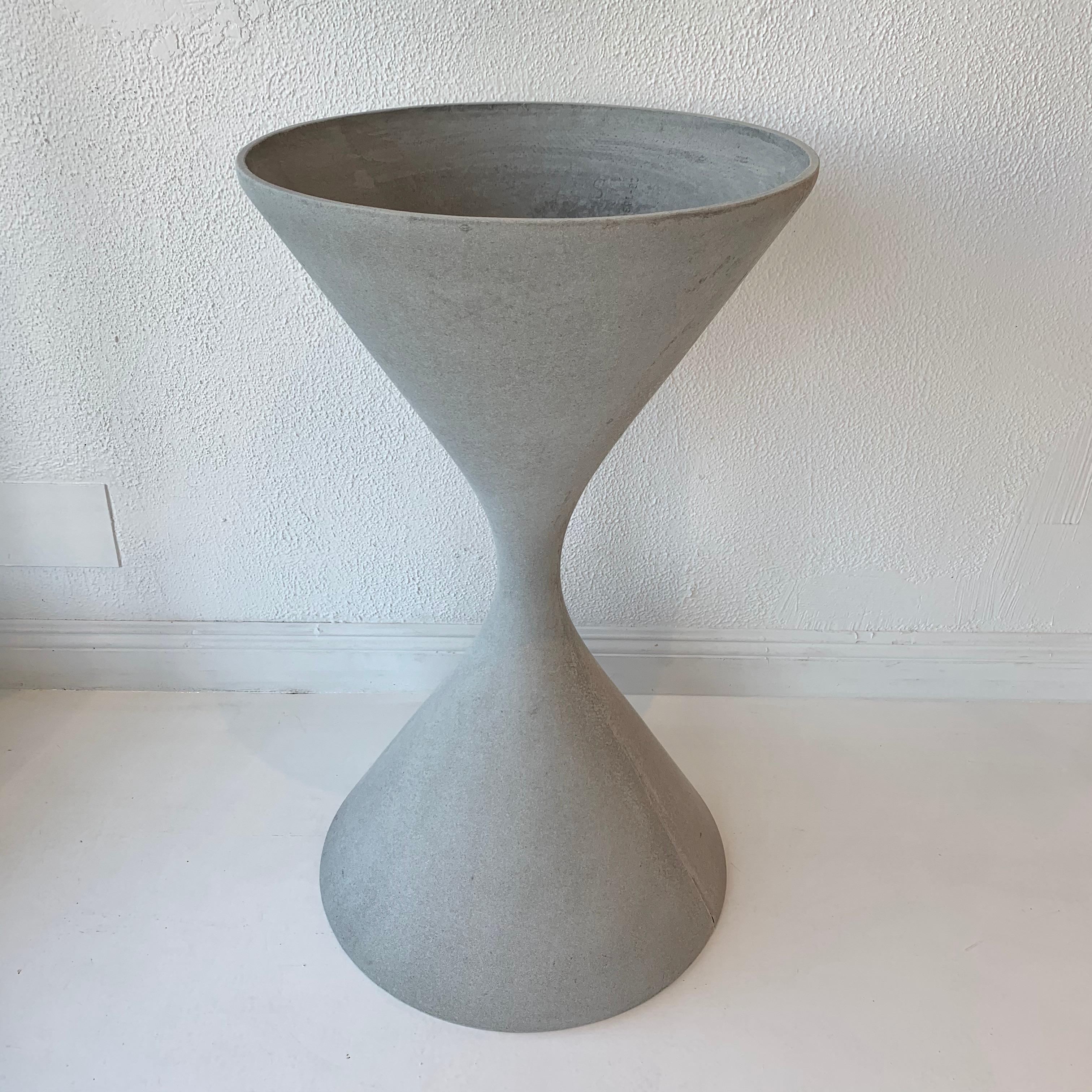 Swiss Willy Guhl New Production Spindel Hourglass Planters For Sale