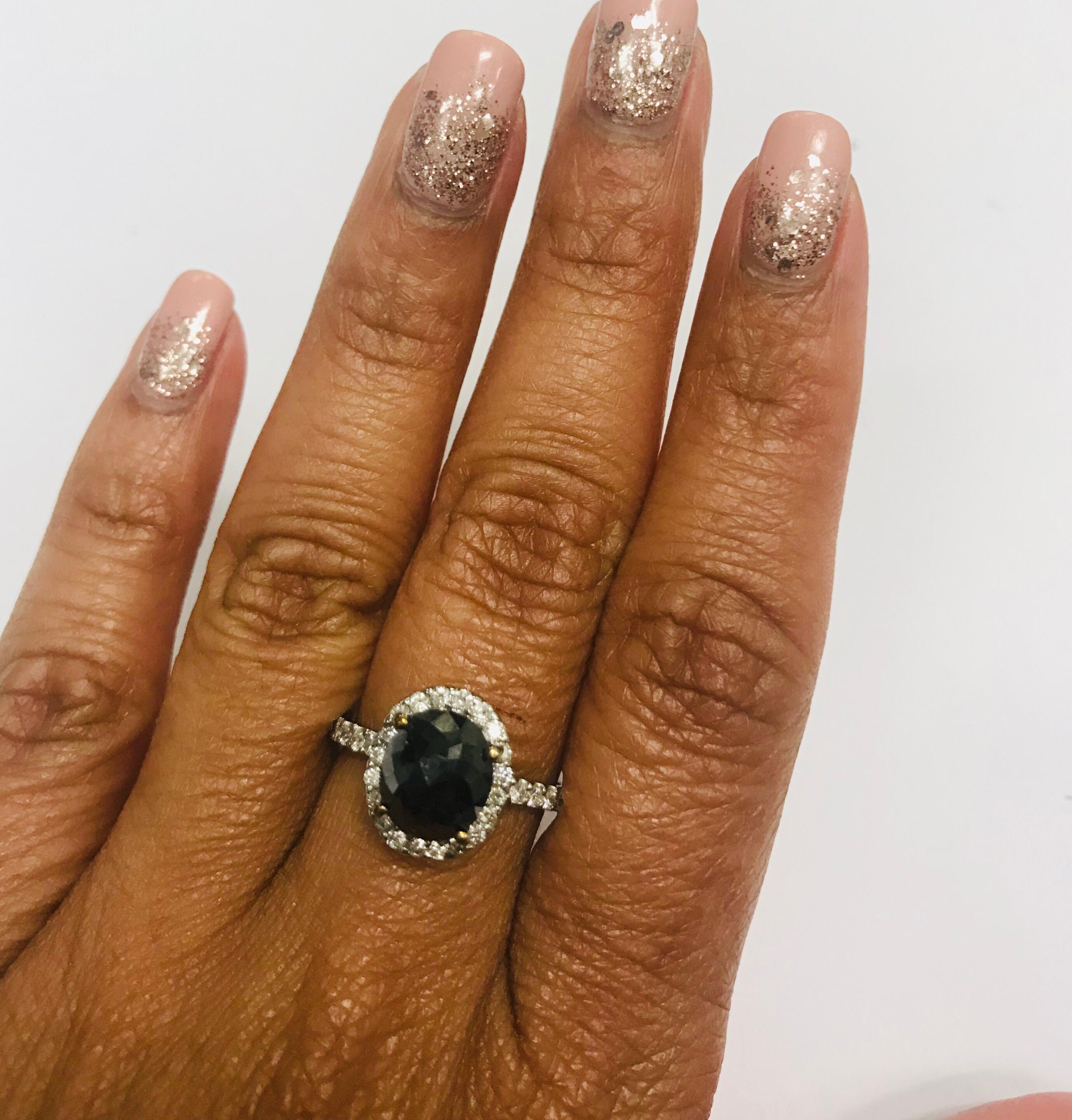 halo black diamond engagement rings