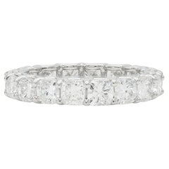 Bracelet éternel en diamant taillé en coussin de 3.60 carats