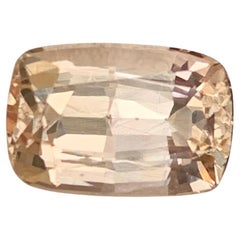 3.60 Carat Natural Loose Imperial Topaz Cushion Shape Gemstone