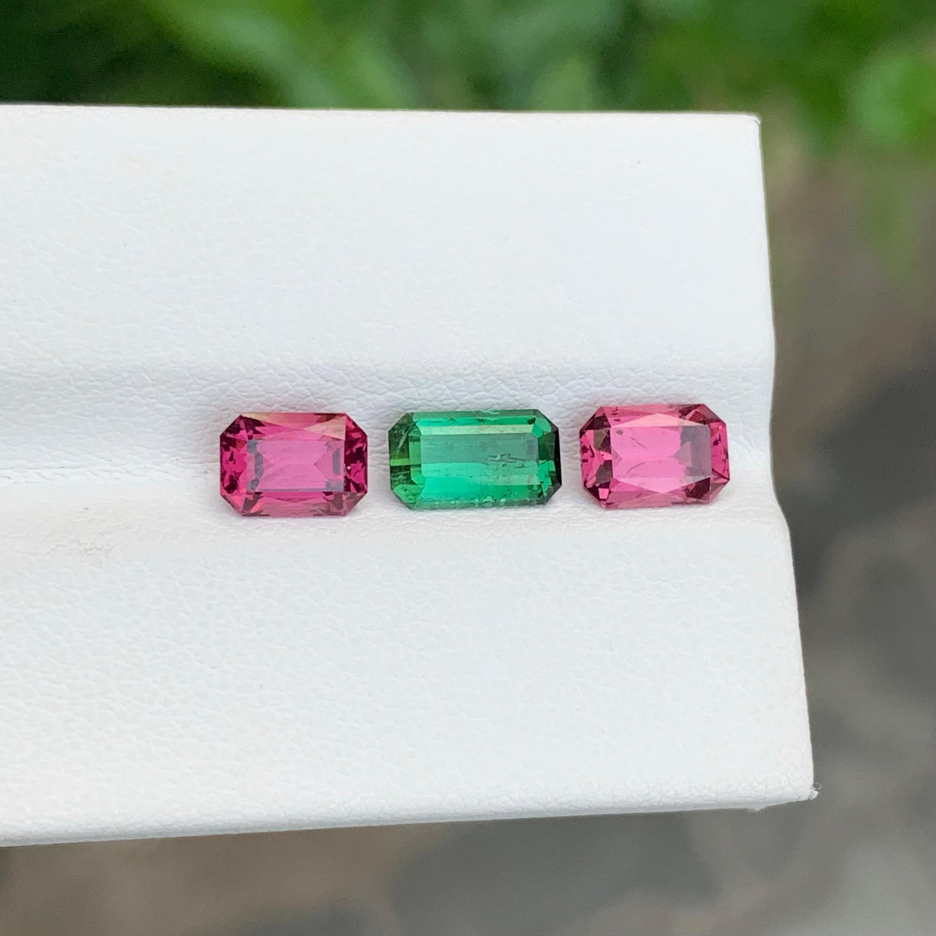 3.60 Carat Natural Loose Tourmaline Lot For Jewellery Making For Sale 1