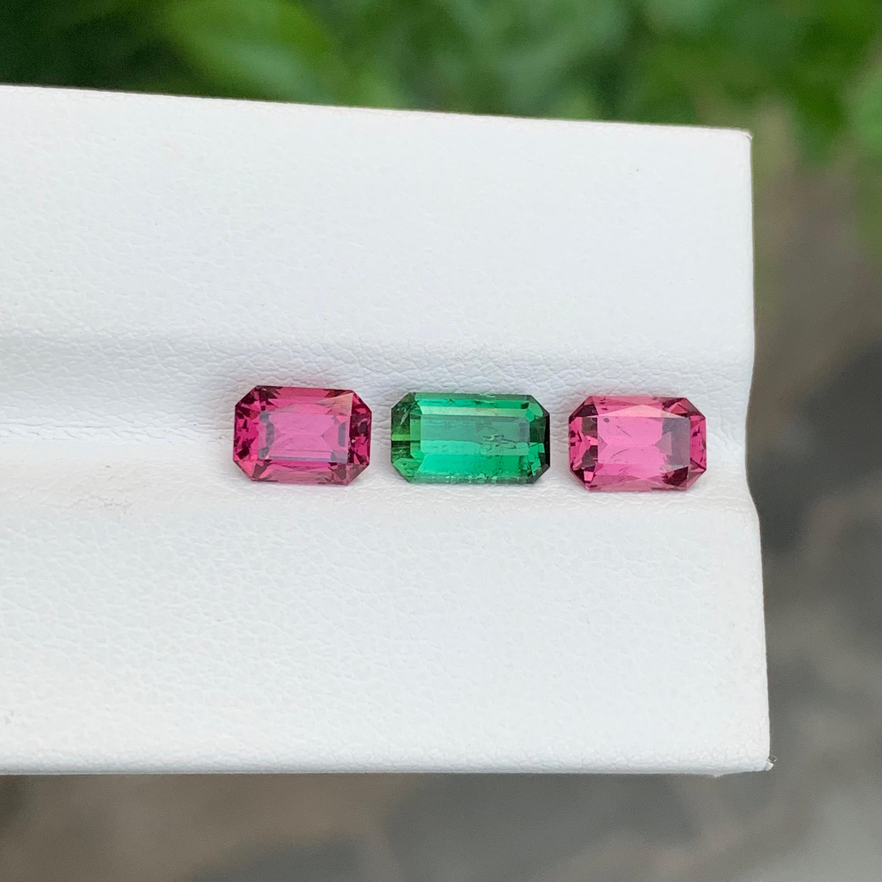 3.60 Carat Natural Loose Tourmaline Lot For Jewellery Making For Sale 3
