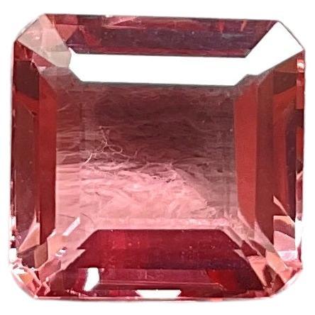 3.60 Carats Pink Tourmaline Octagon Faceted cut stone Top Quality Natural gem