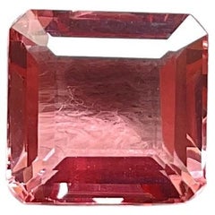 3.60 Carats Pink Tourmaline Octagon Faceted cut stone Top Quality Natural gem