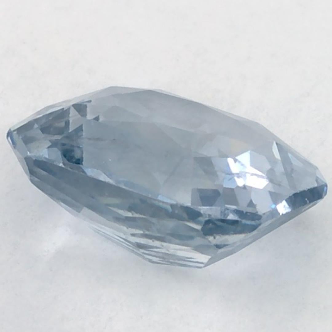 3.60 carati di zaffiro blu ottagonale sfuso in vendita 1