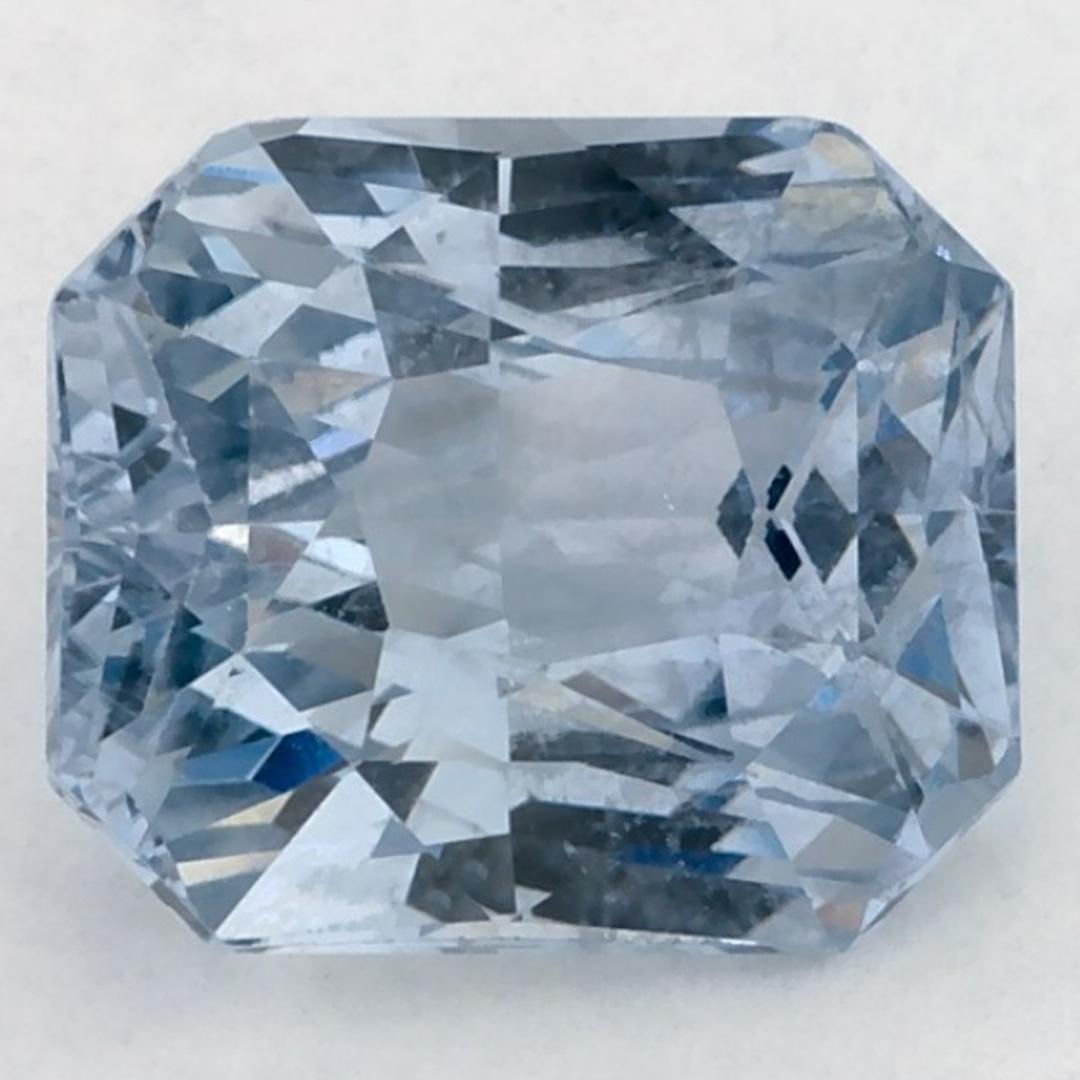 3.60 carati di zaffiro blu ottagonale sfuso in vendita
