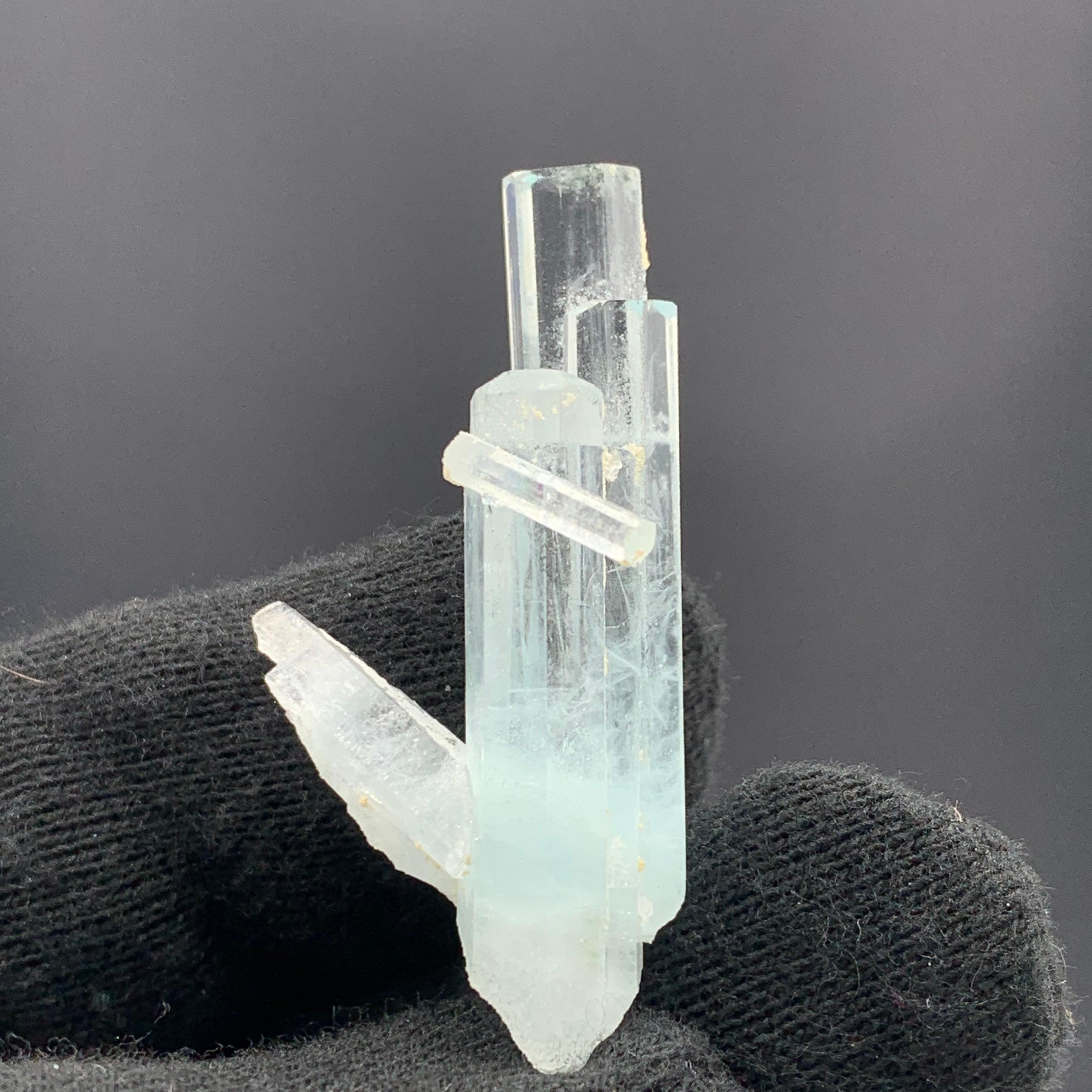 18th Century and Earlier 36.05 Carat Aquamarine Specimen From Shigar Valley, Pakistan  For Sale