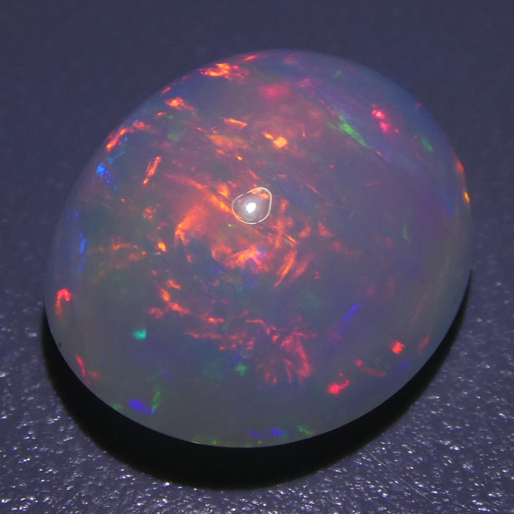 3.60ct Oval Cabochon Crystal Opal For Sale 2