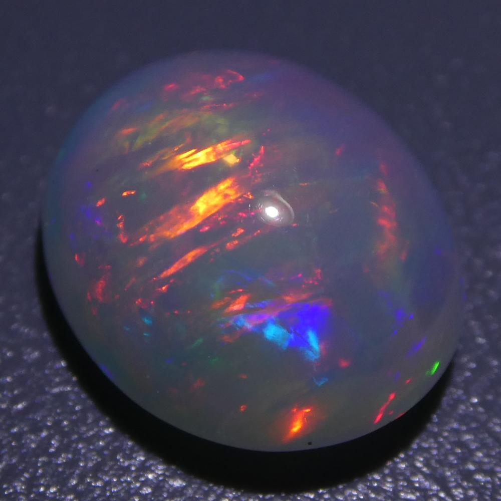 3.60ct Oval Cabochon Crystal Opal For Sale 3