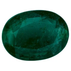 3.61ct Emerald Oval Loose Gemstone