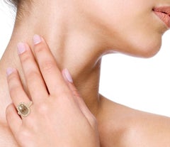 3.62 Carat Slice Diamond 18 Karat Gold Ring