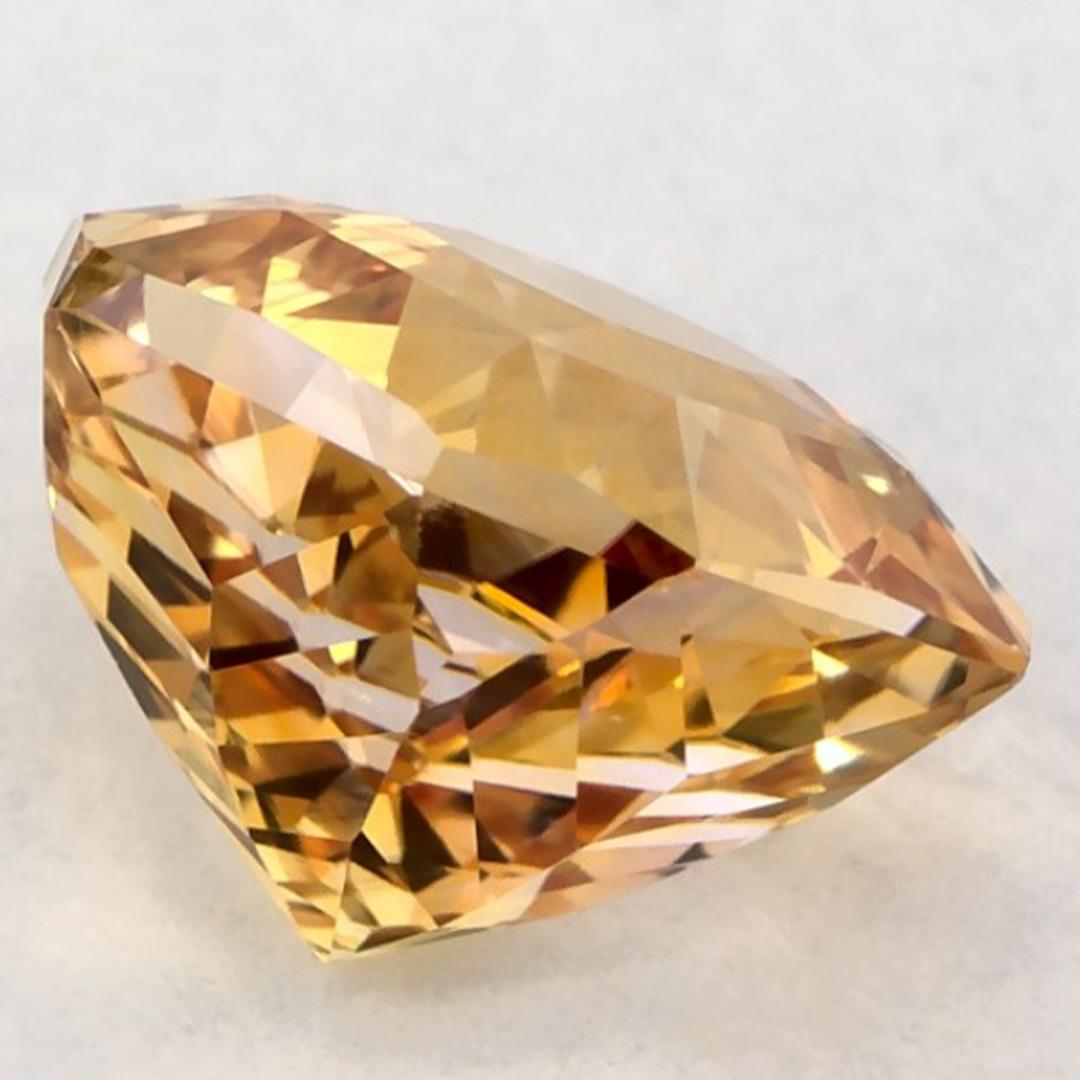3.62 qt Zafiro amarillo radiante Gema suelta en venta 1