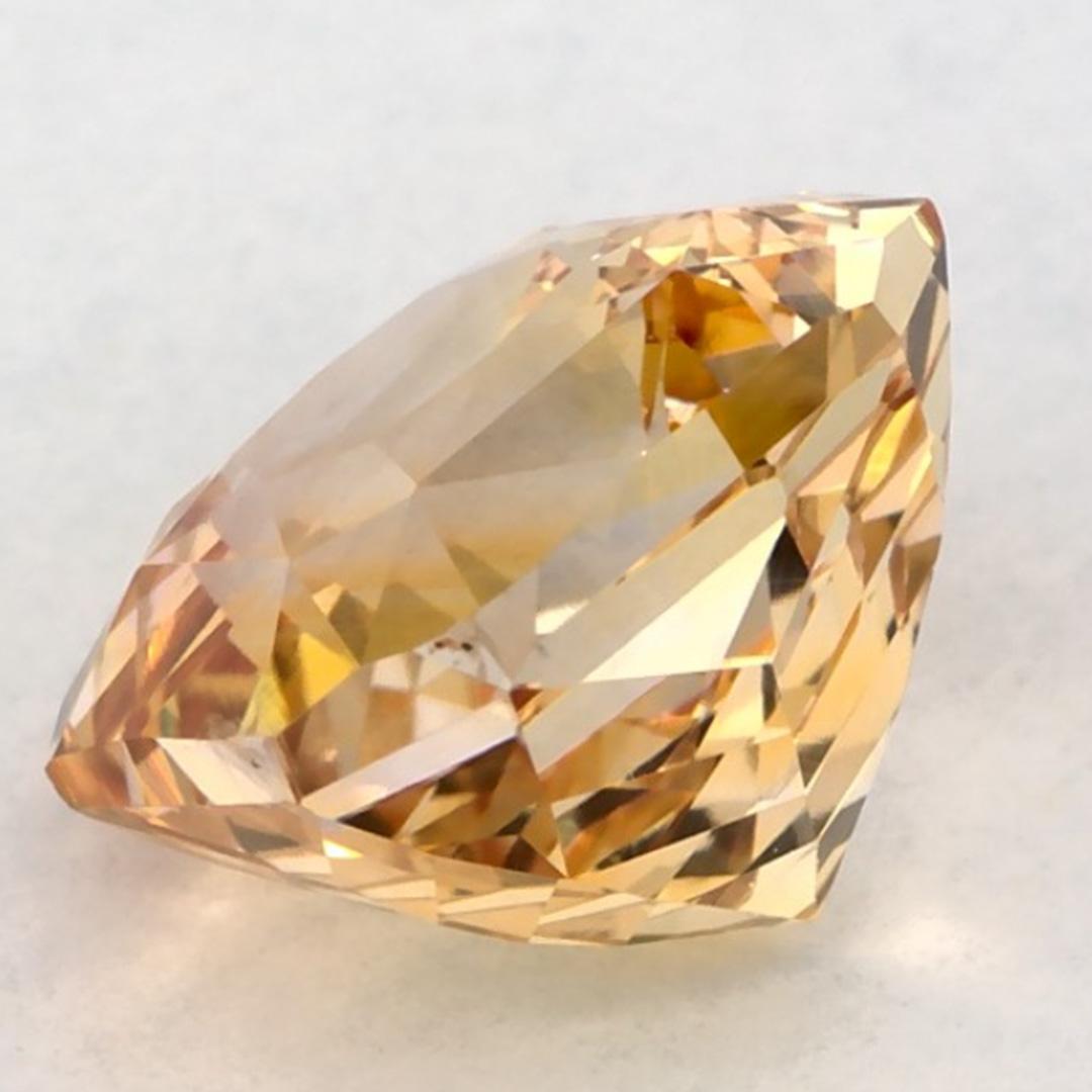 3.62 qt Zafiro amarillo radiante Gema suelta en venta 3