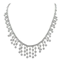 Collier en or avec 3,62 ct de diamants