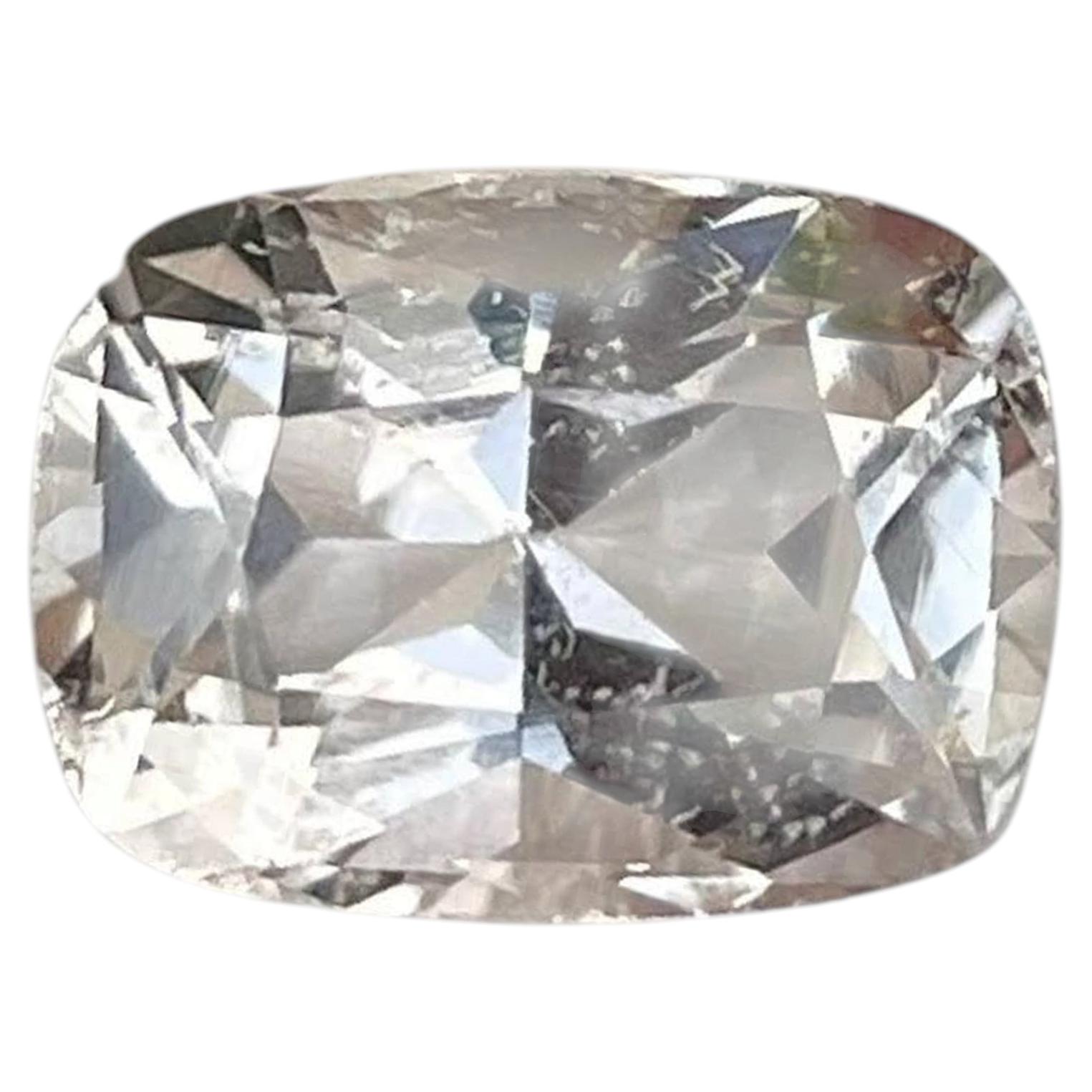 3.63 Carats Loose Topaz Stone Cushion Cut Natural Pakistani Gemstone