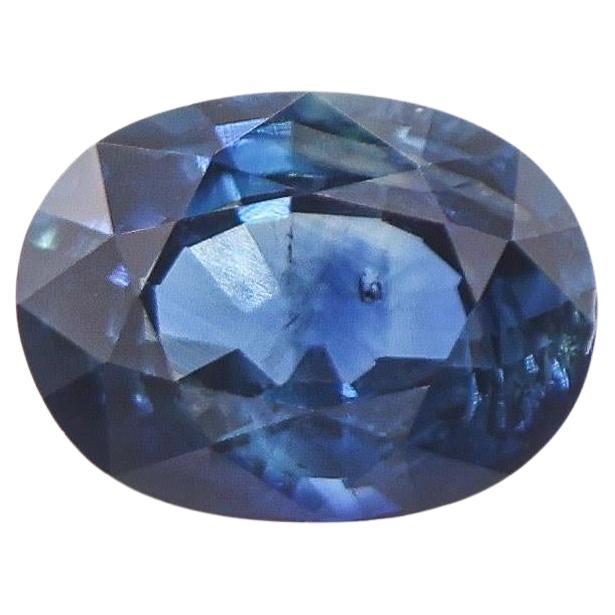 3.64 Carat Blue Sapphire Loose Gemstone Oval 8x6mm