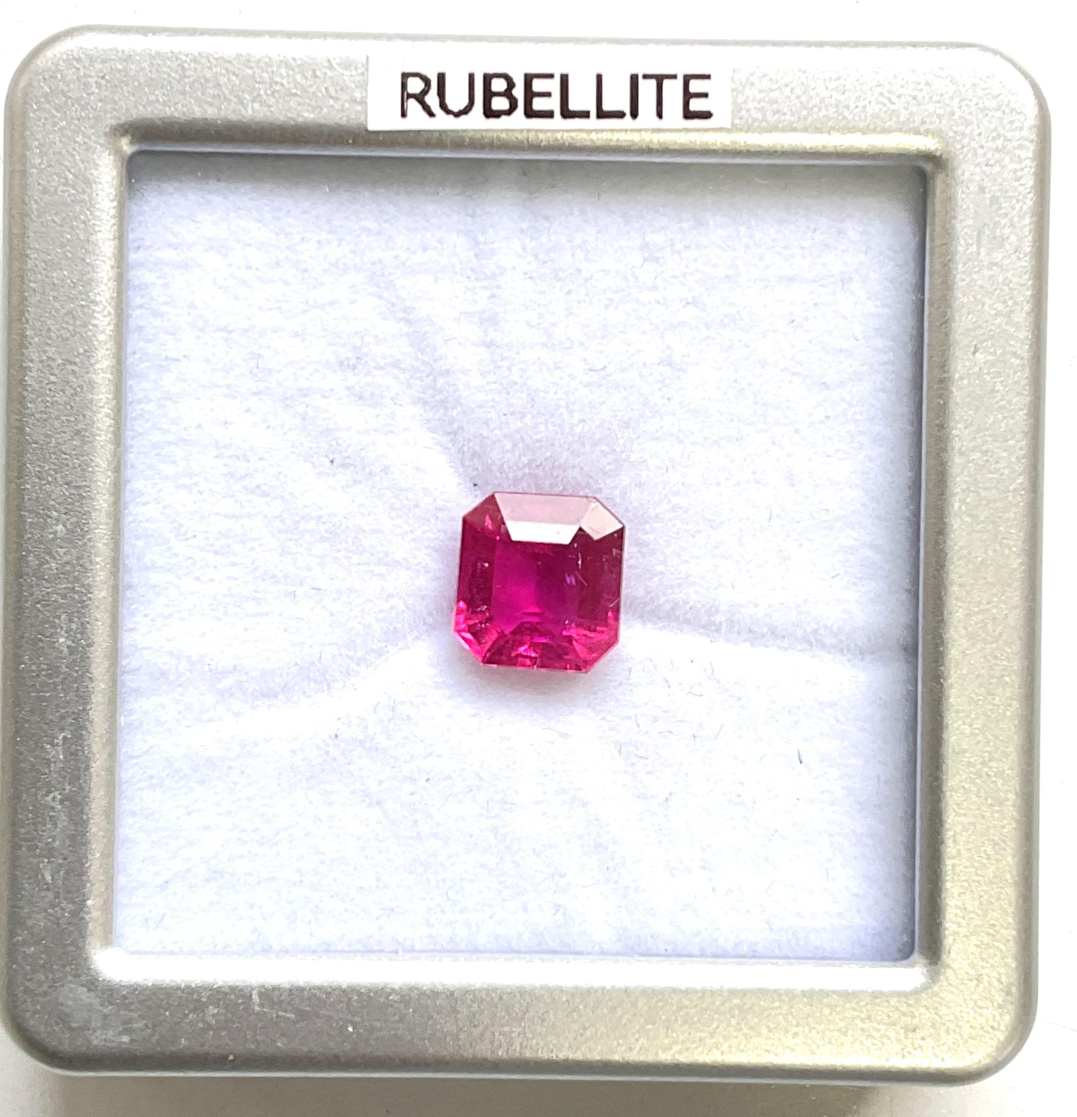 3.64 Carats Rubellite Tourmaline Octa Faceted Cut stone Top Quality Natural gem

Gemstone - Rubellite Tourmaline
Weight - 3.64 Carats
Shape - Octa
Size -  9x9.5x5.5 MM
Pieces - 1