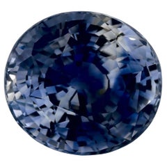 3.64 Ct Blue Sapphire Oval Loose Gemstone (pierre précieuse en vrac)