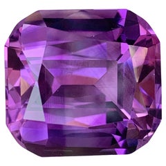 36.40 Carat Natural Loose Amethyst Cushion Cut Gemstone