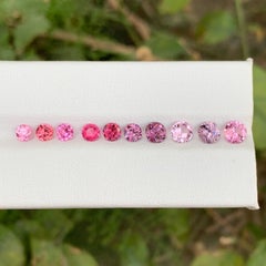 3.65 Carat Natural Loose Mix Color Spinel Stones Lot Diamond Cut From Burma