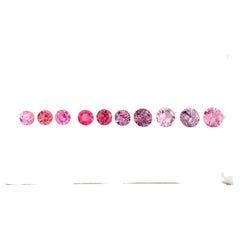 3.65 Carat Natural Loose Mix Color Spinel Stones Lot Diamond Cut From Burma