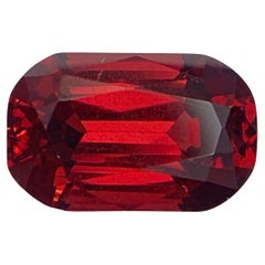 3.65 Carats Natural Rhodolite Garnet Long Cushion Shape