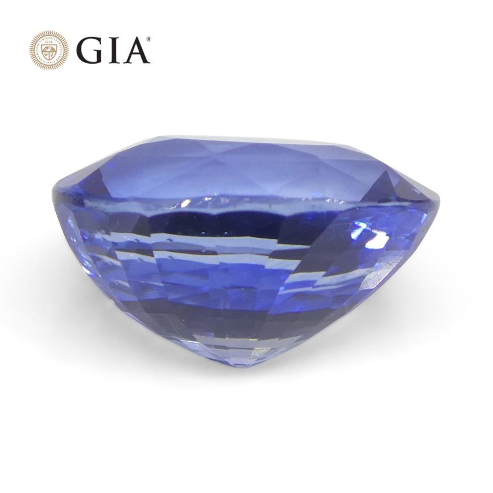 3.65ct Oval Blue Sapphire GIA Certified Sri Lanka   For Sale 5