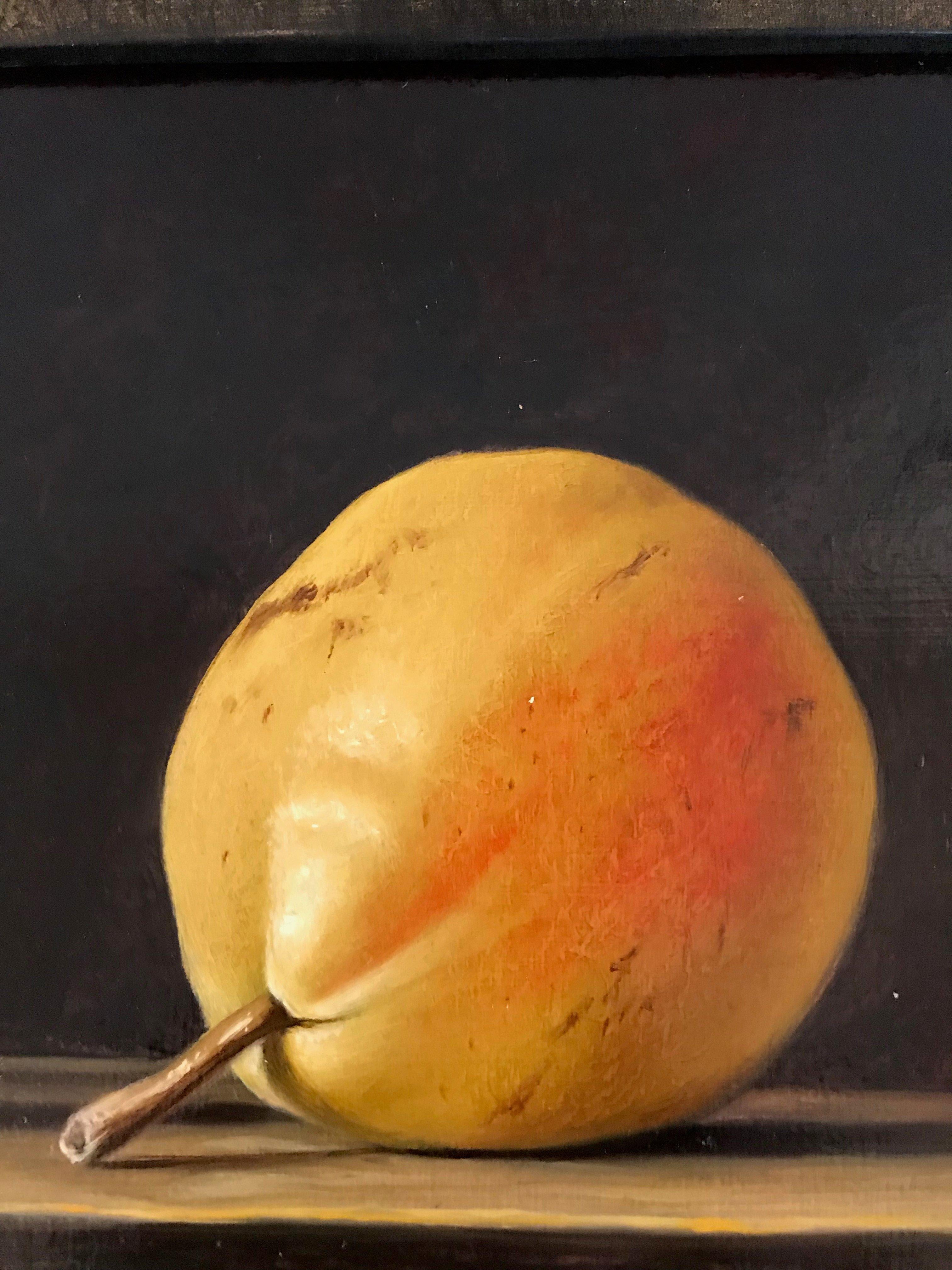 Three Pears - Realist Painting by Stefaan Eyckmans