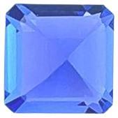 Tanzanite bleue naturelle 3,77 carats, forme octogonale, taille en frne, pierre prcieuse non sertie
