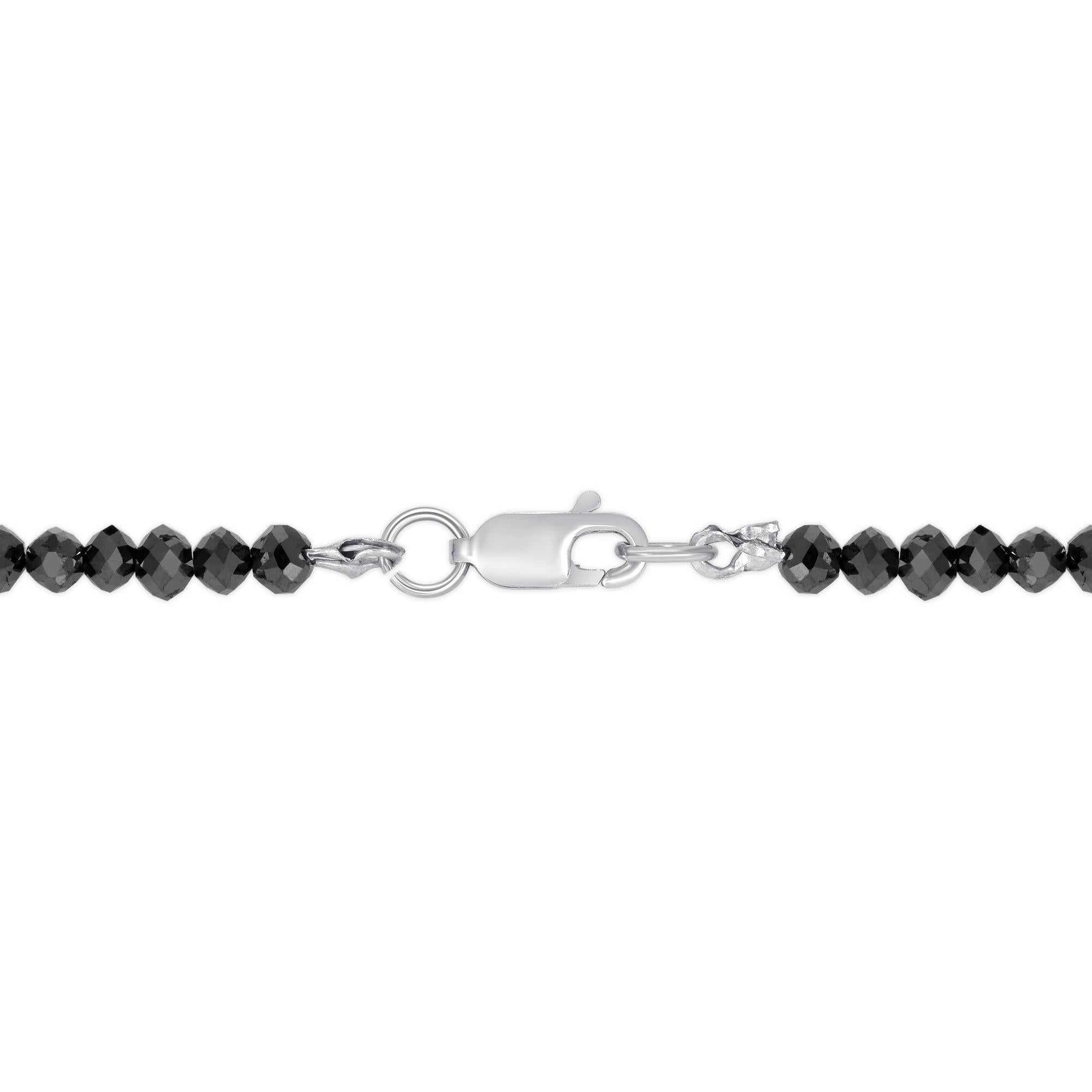 black diamond bead chain