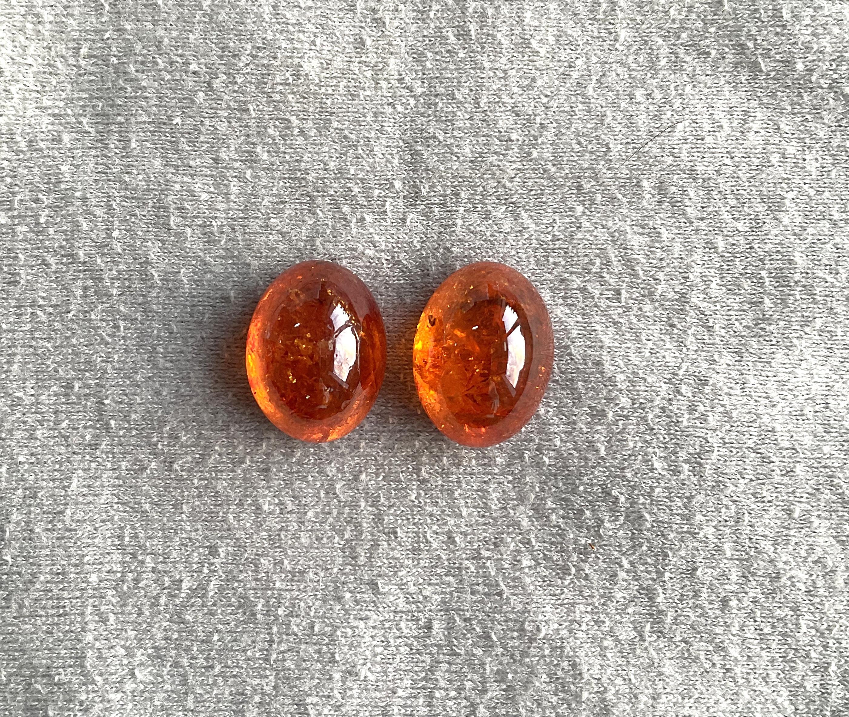 36.79 Carati Granato Spessartite Cabochon Liscio Qualità Top Per Gioielli Gemma Naturale

Peso - 36,79 Carati
Dimensioni - 13,5x16,5 MM
Pezzo - 2
Forma - Cabochon ovale