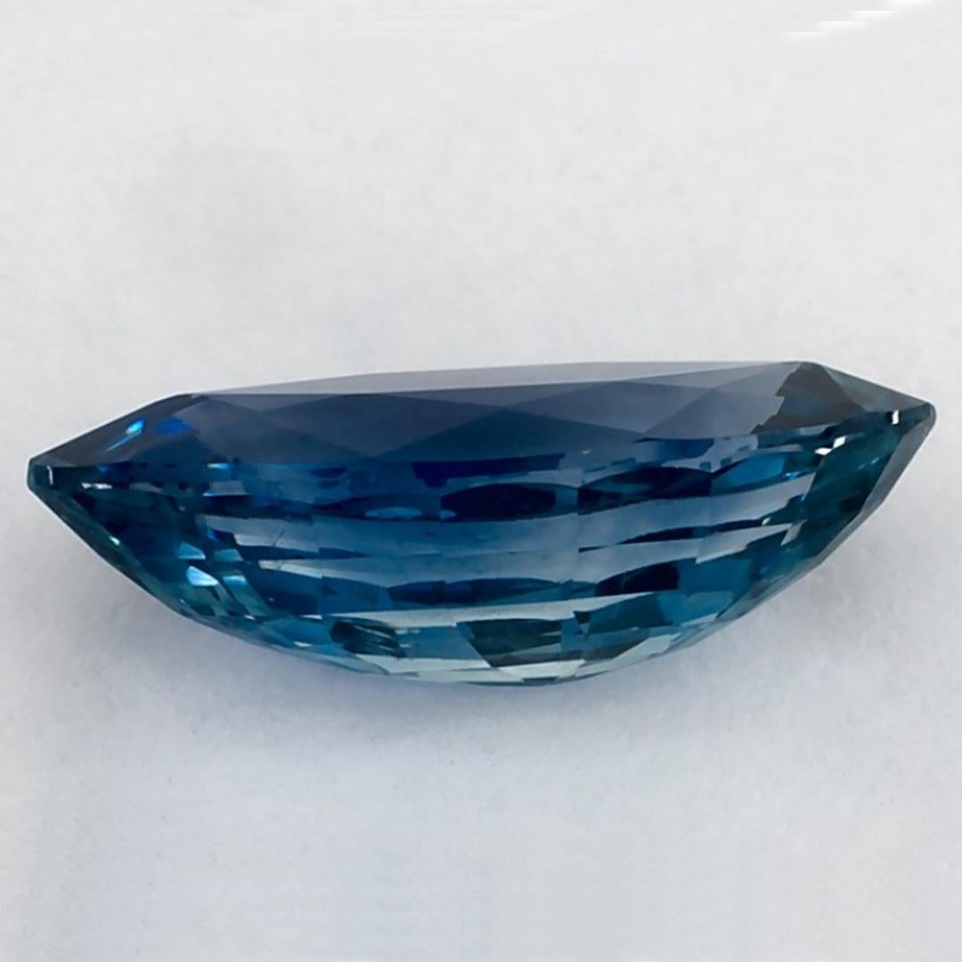 3.68 Ct Blue Sapphire Marquise Loose Gemstone In condizioni Nuovo in vendita a Fort Lee, NJ