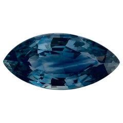 3.68 Ct Blue Sapphire Marquise Loose Gemstone