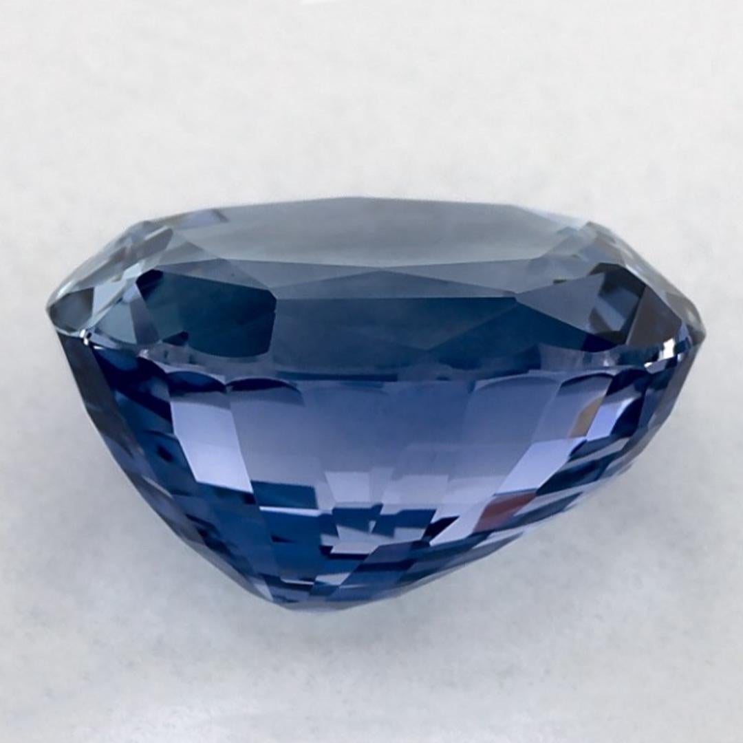 3.68 carati di zaffiro blu ovale sfuso In condizioni Nuovo in vendita a Fort Lee, NJ
