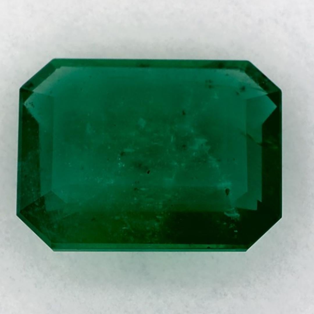 3.69 qt Esmeralda talla octágono Gema suelta en Nuevo estado para la venta en Fort Lee, NJ