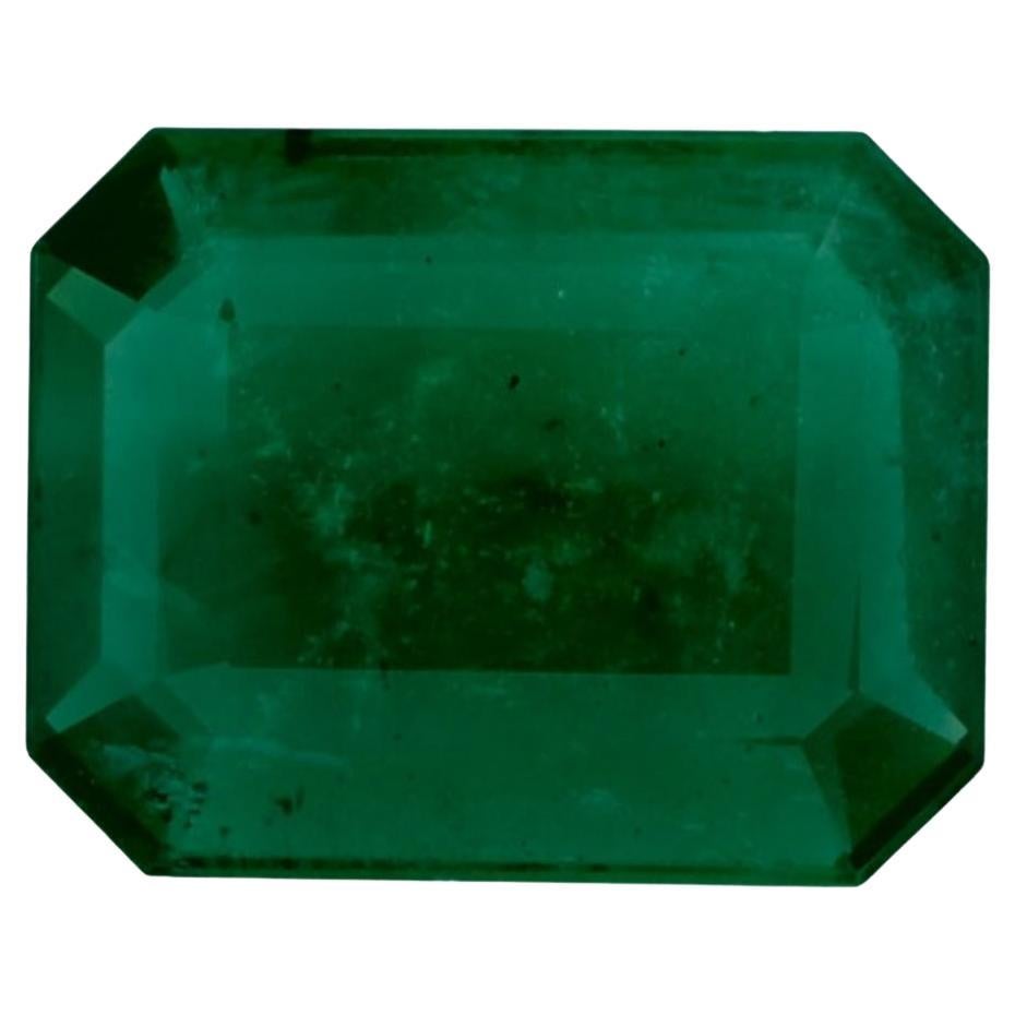 3.69 Ct Emerald Octagon Cut Loose Gemstone