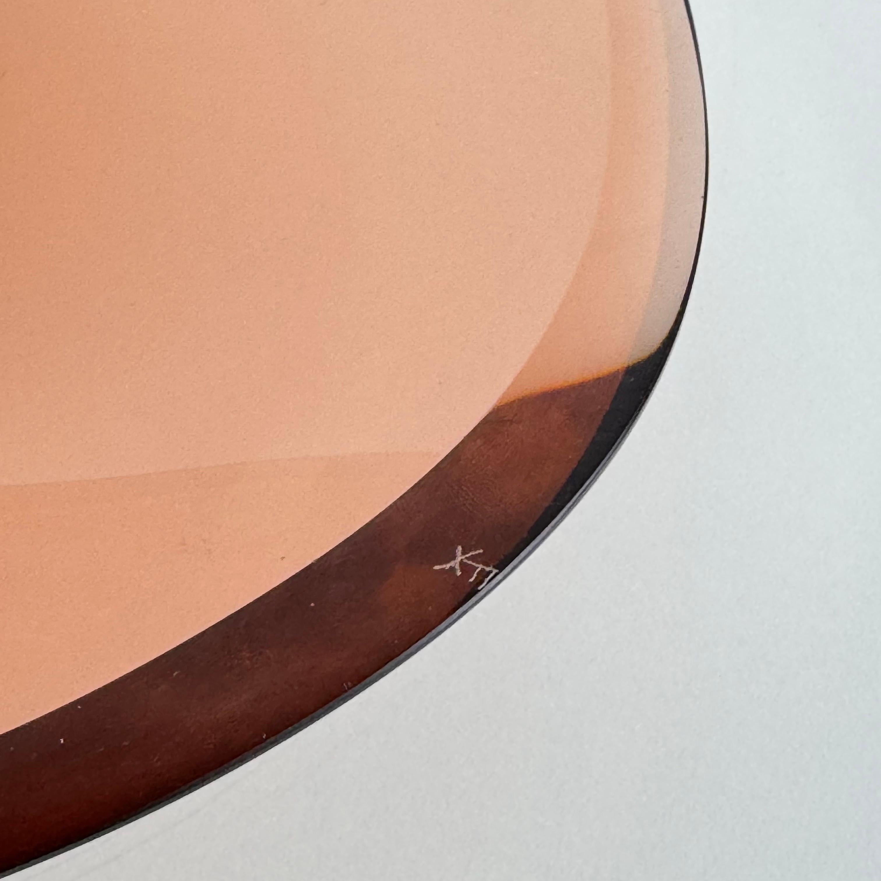 Max Ingrand for Fontana Arte, Large Curved Pink Crystal Centerpiece, 1960s 9