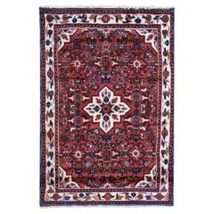 3'6 "x5'1" New Persian Hamadan Flower Medallion Design Hand Knots Rugs (tapis de laine)
