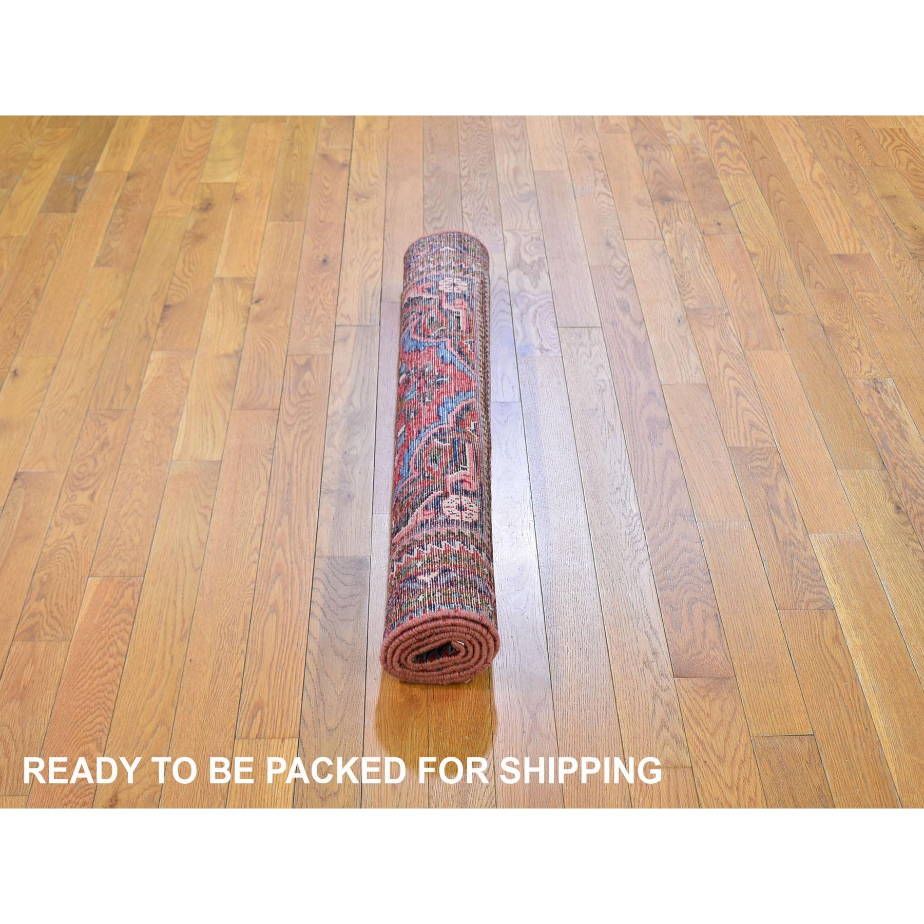 Annodato a mano Tappeto orientale New Persian Lilihan in pura lana annodato a mano 3'6 