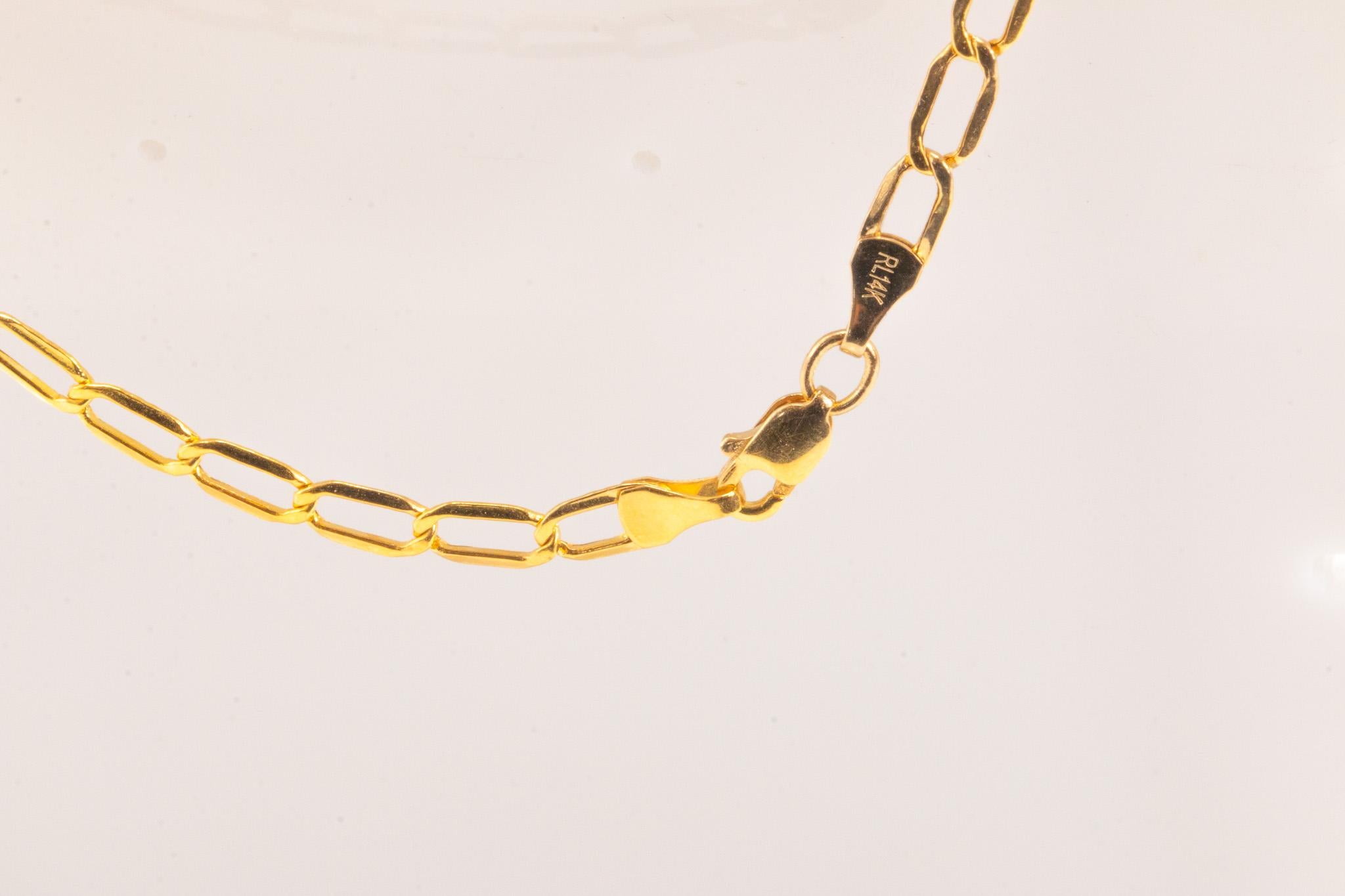 3.7 Carat Zambian Green Emerald Bezel Pendant in 14k Yellow Gold Necklace In New Condition For Sale In Houston, TX