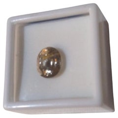 Piedra de Cuarzo Rutilado de Color Dorado de 3,70 quilates