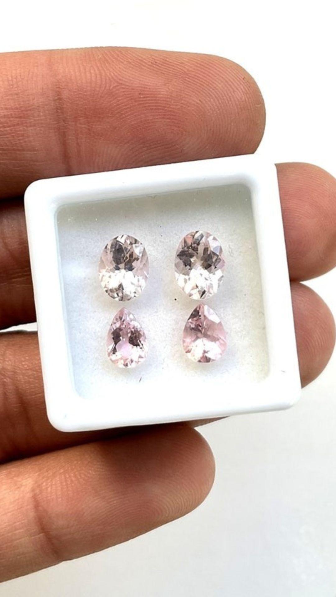 3.70 carats pink tourmaline , top quality tourmaline jewelry cut , natural tourmaline gemstone 4 pieces for jewelry

Gemstone - Tourmaline
Weight- 3.70 Carats
Shape - Oval , Pear
Size - 8x6 To 7x5 MM
Pieces - 4
Drill- Not Drilled

Prismatic Gems (: